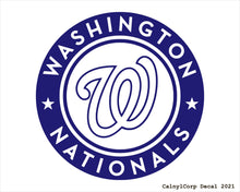 Load image into Gallery viewer, Washington Nationals Vinyl Sticker Decals
