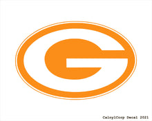 Load image into Gallery viewer, Green Bay Packers Vinyl Sticker Decals.
