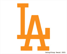 Load image into Gallery viewer, Los Angeles Dodgers Vinyl Sticker Decals

