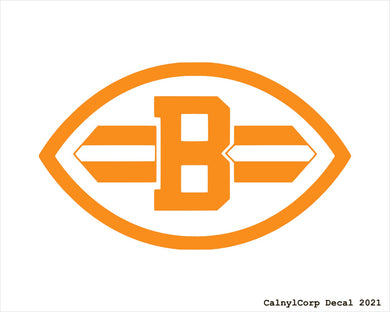 Cleveland Browns Vinyl Sticker Decals.