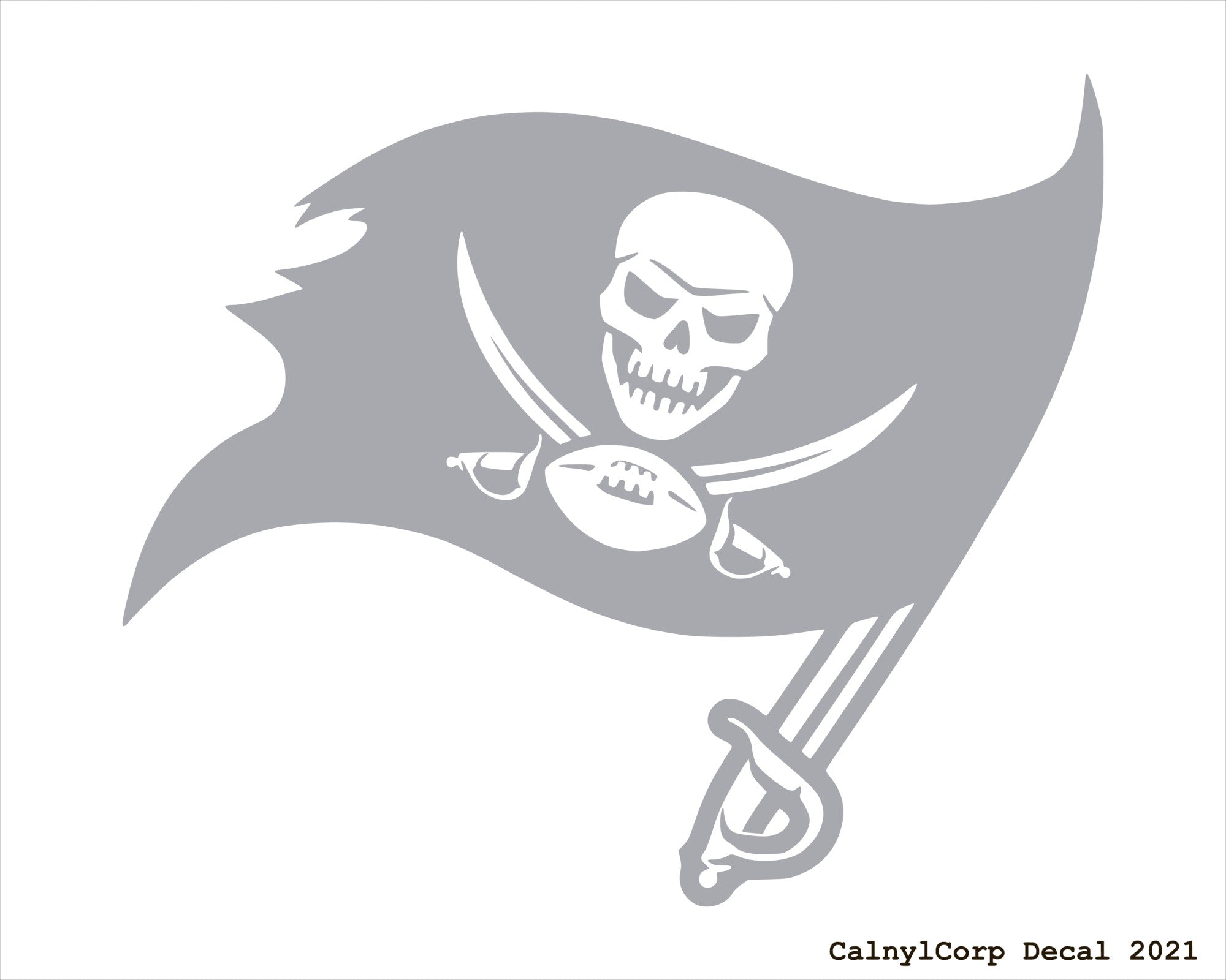 Tampa Bay Buccaneers Vinyl Decal / Sticker - Choose From 5 Sizes For Car, Laptop, More - Foto 5