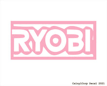 Load image into Gallery viewer, Ryobi Tools Vinyl Sticker Decals.

