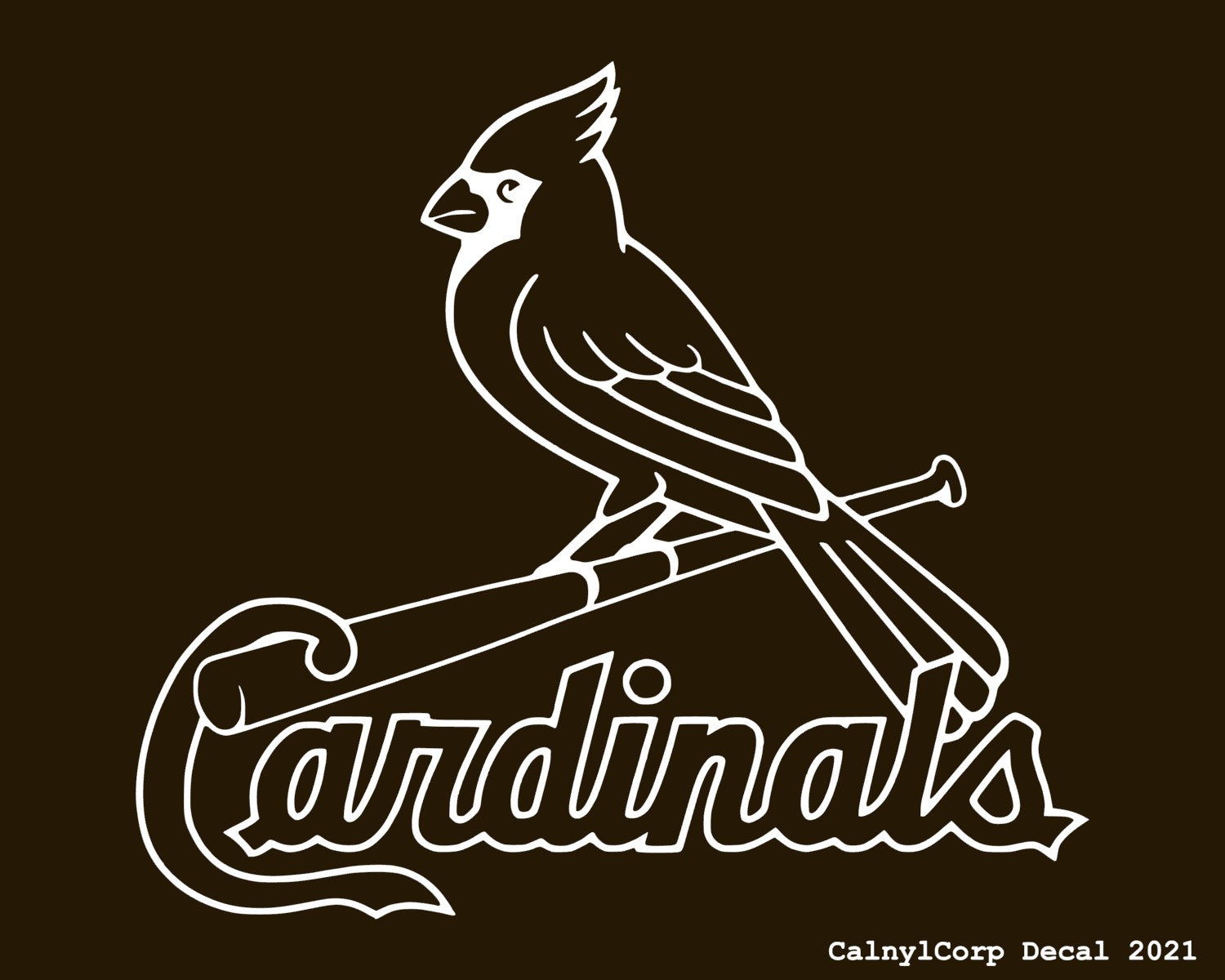 St. Louis Cardinals Bumper Sticker - Special Order - Caseys