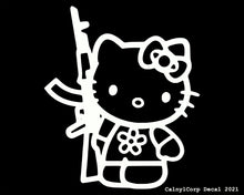 Load image into Gallery viewer, Kiti AK Machine Gun Vinyl Sticker Decals.
