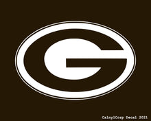 Load image into Gallery viewer, Green Bay Packers Vinyl Sticker Decals.
