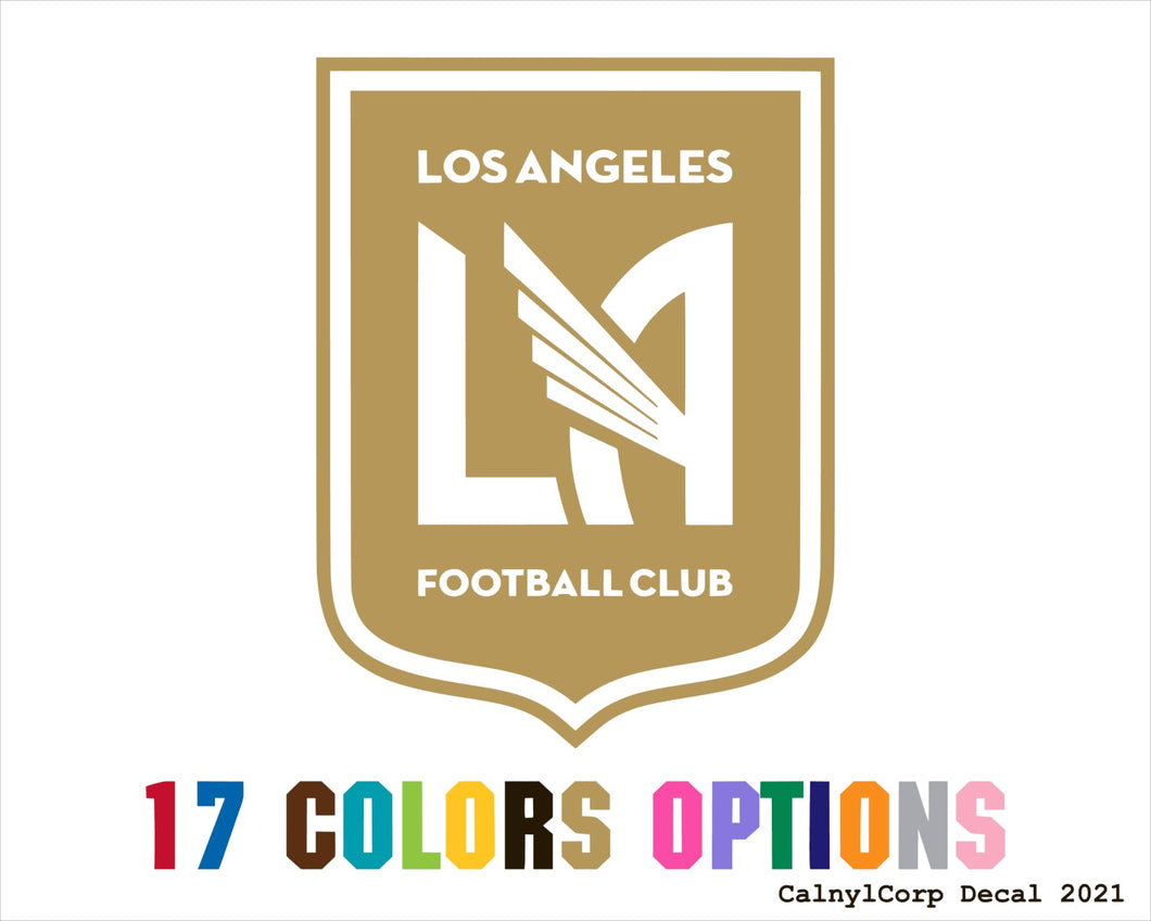 Los Angeles FC Vinyl Sticker Decals