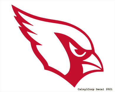 Arizona Cardinals Vinyl Sticker Decals CalnylCorp Decal $3.99