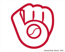 Load image into Gallery viewer, Milwaukee Brewers Vinyl Sticker Decals
