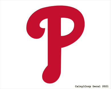 Philadelphia Phillies Vinyl Sticker Decals.