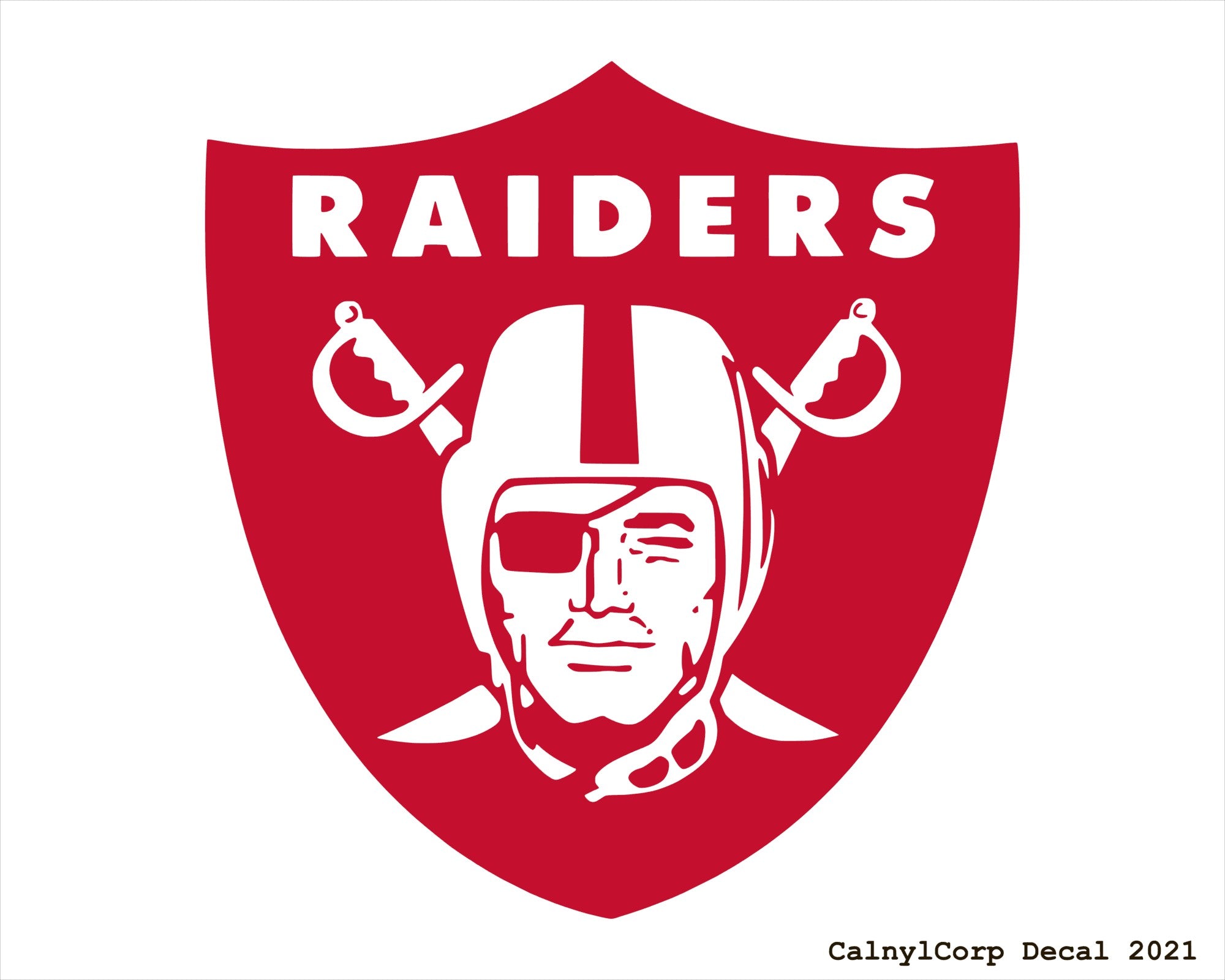Las Vegas Raiders Merchandise Las Vegas Raiders Retro - 4x4 Vinyl ...