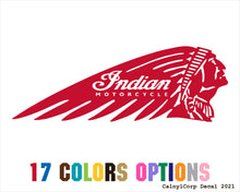 Load image into Gallery viewer, Indian Vinyl Sticker Decals
