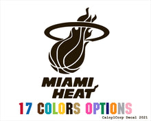 Load image into Gallery viewer, Miami Heat NBA Vinyl Sticker Decals
