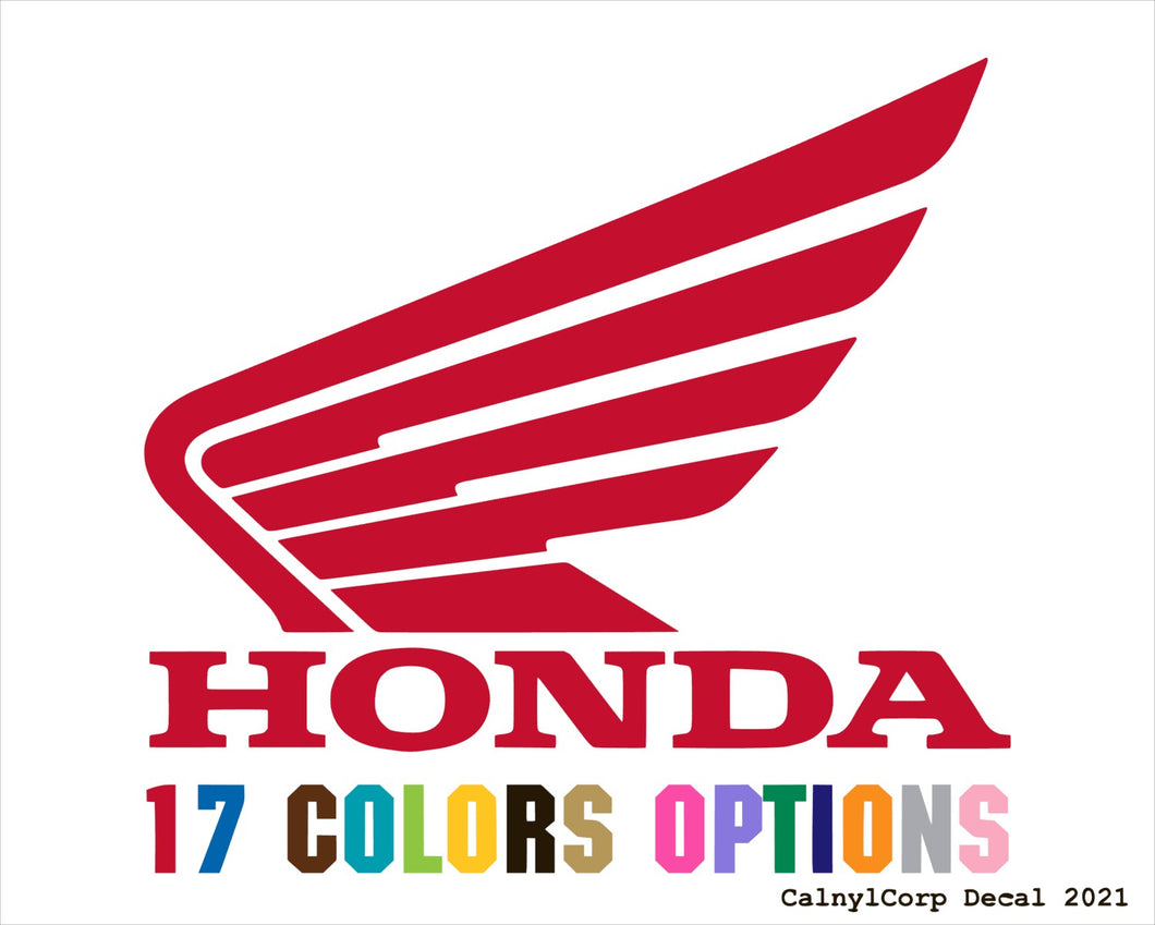 Honda Vinyl Sticker Decals