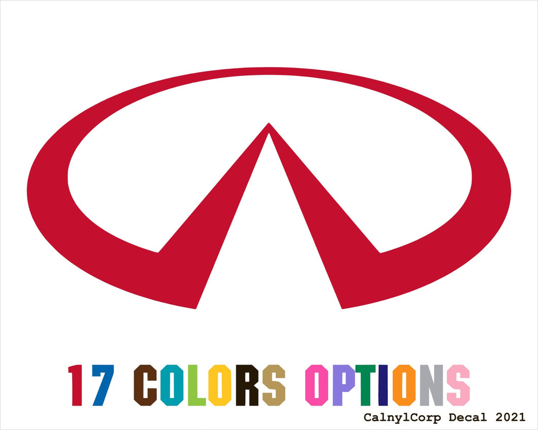 Infiniti Vinyl Sticker Decals