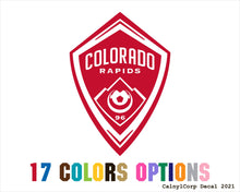 Load image into Gallery viewer, Colorado Rapids Vinyl Sticker Decals

