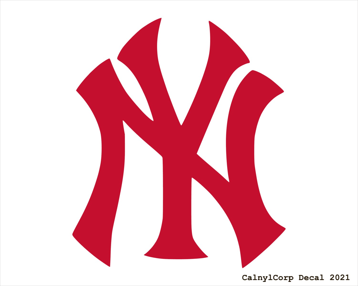 Adesivo New York Yankees | Decalcomania Vinile Logo Team | Team ProMark
