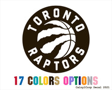 Load image into Gallery viewer, Toronto Raptors Vinyl Sticker Decals
