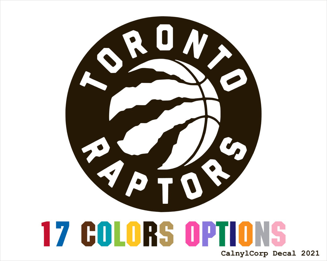 Toronto Raptors Vinyl Sticker Decals