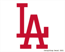 Load image into Gallery viewer, Los Angeles Dodgers Vinyl Sticker Decals
