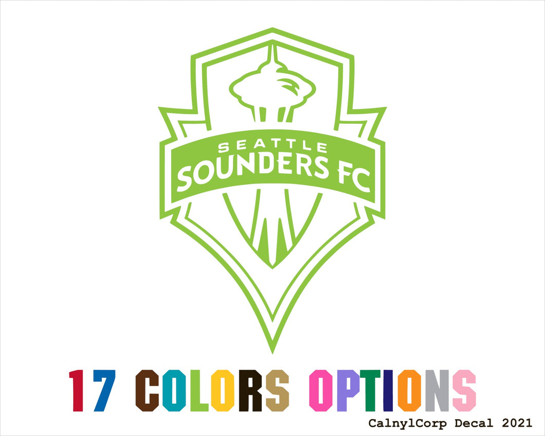 Seattle Sounders FC Vinyl Sticker Decals