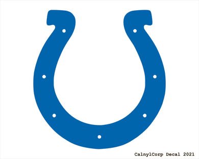 Indianapolis Colts Vinyl Sticker Decals.