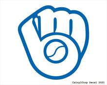Load image into Gallery viewer, Milwaukee Brewers Vinyl Sticker Decals
