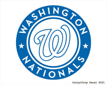 Load image into Gallery viewer, Washington Nationals Vinyl Sticker Decals
