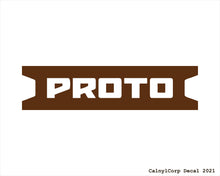 Load image into Gallery viewer, Proto Tools Vinyl Sticker Decals.
