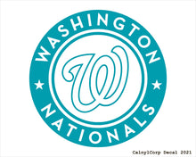 Load image into Gallery viewer, Washington Nationals Vinyl Sticker Decals
