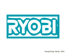 Load image into Gallery viewer, Ryobi Tools Vinyl Sticker Decals.
