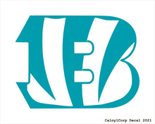 Load image into Gallery viewer, Cincinnati Bengals Vinyl Sticker Decals.
