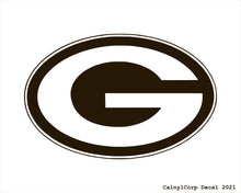 Load image into Gallery viewer, Green Bay Packers Vinyl Sticker Decals.
