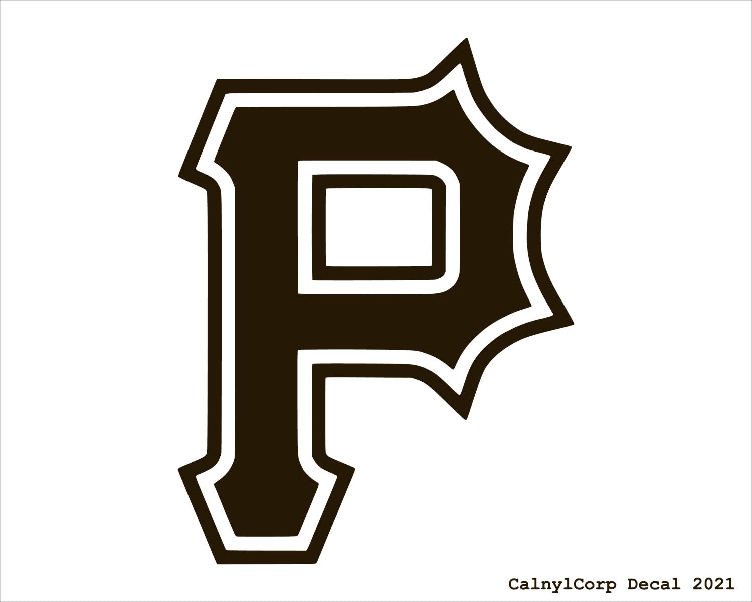 Pittsburgh Pirates Vinyl Sticker Decals, image size:1500x1200