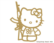 Load image into Gallery viewer, Kiti AK Machine Gun Vinyl Sticker Decals.
