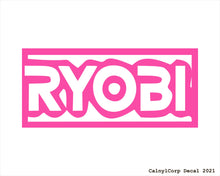 Load image into Gallery viewer, Ryobi Tools Vinyl Sticker Decals.
